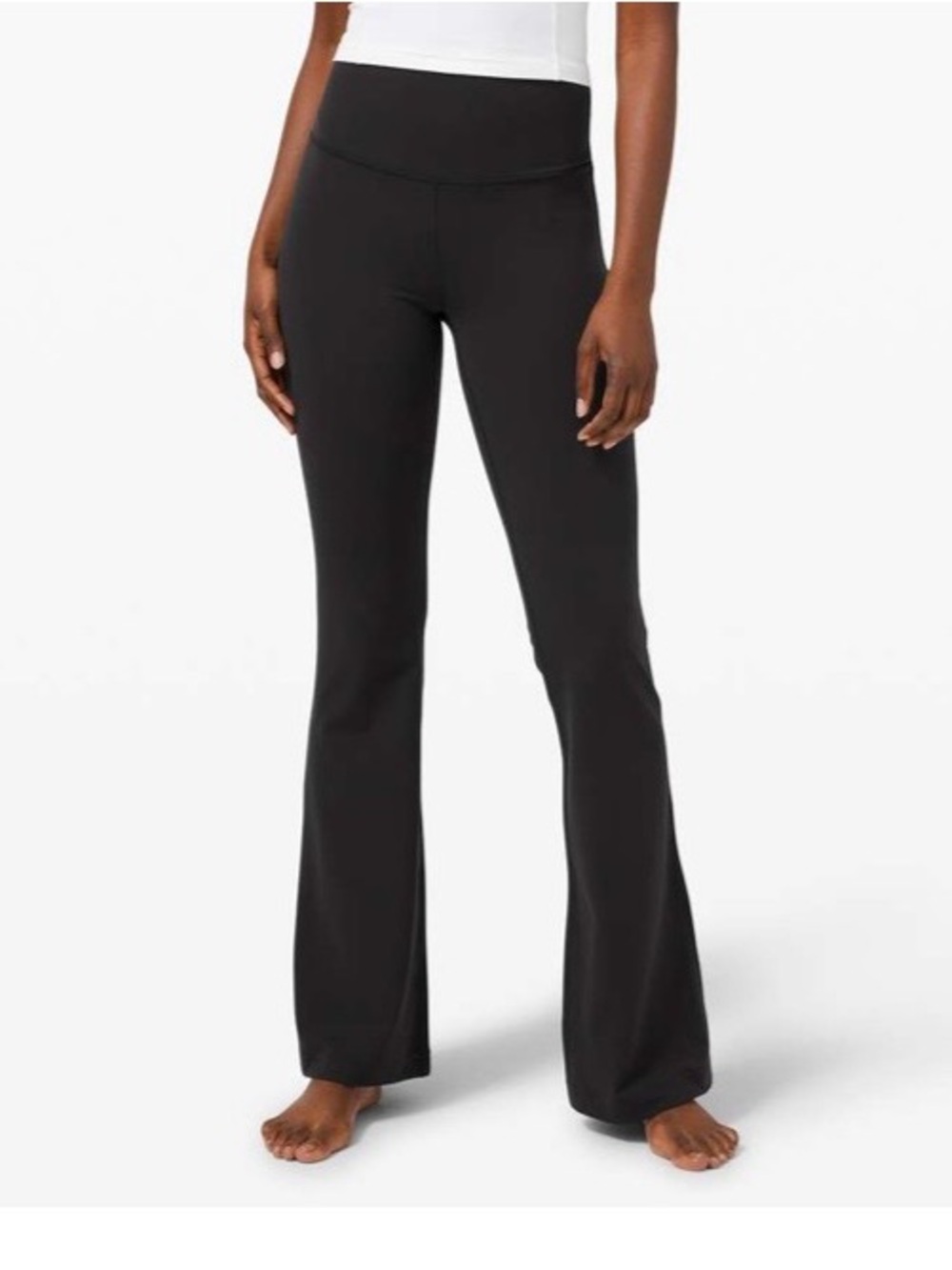 Lululemon Groove Pant Flare High Rise Nulu Black